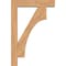Ekena Millwork Westlake Block Smooth Bracket w/ Offset Brace, Western Red Cedar, 5 1/2"W x 24"D x 36"H BKT0604X24X36WTL05SWR - alternate 4